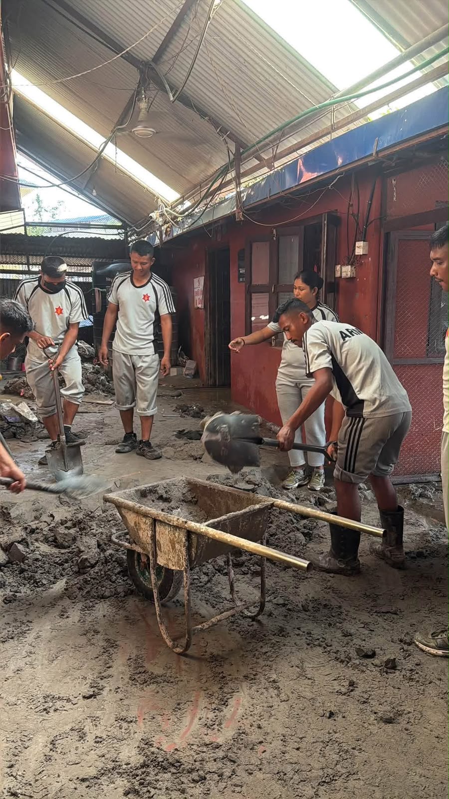 Cleaning Program Conducted at Rotary Karunalaya