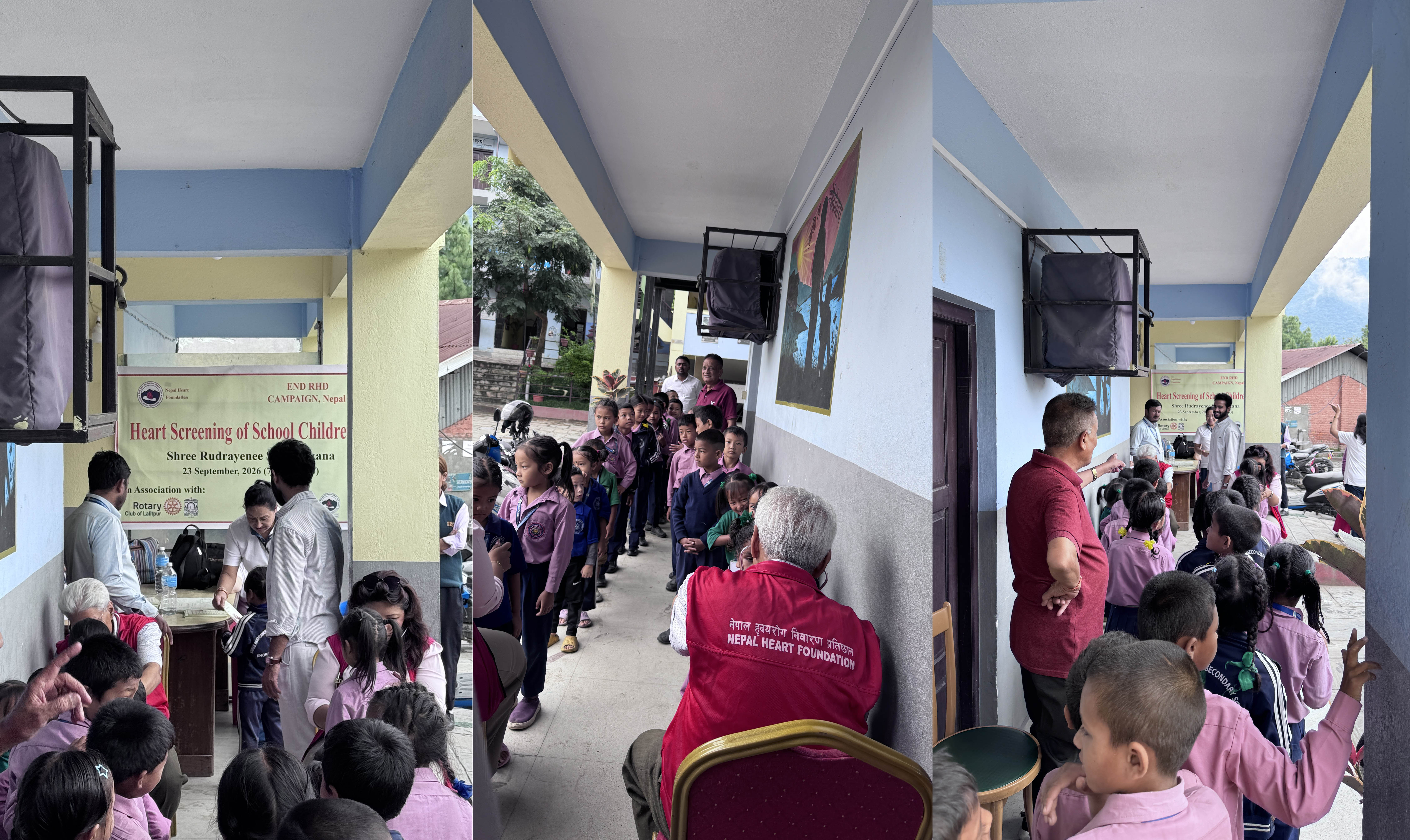 Rheumatic Heart Screening and Dental Checkup Program