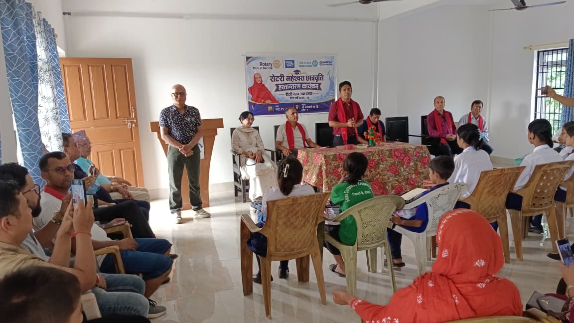 Rotary Maheshwori Scholarship Supports Needy and Studious Students